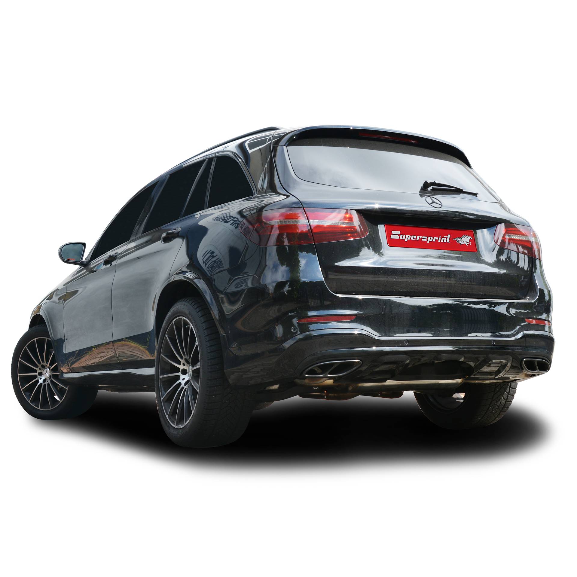 Impianto di scarico Supersprint per Mercedes-AMG X253 GLC 43 4-Matic (3.0i V6 Bi-Turbo 367 Hp) 2015 ->